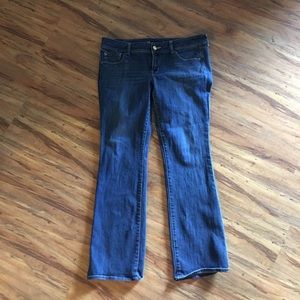 American eagle slim boot cut jeans size 14.